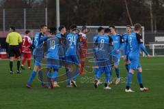 2.BL; Testspiel; FC Ingolstadt 04 - Würzburger Kickers; Tor Jubel Treffer Dennis Eckert Ayensa (7, FCI) Patrick Schmidt (32, FCI) Andreas Poulsen (2, FCI) Nassim Boujellab (8, FCI)