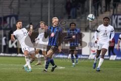 3. Liga; SV Waldhof Mannheim - FC Ingolstadt 04 - Torchance Pascal Testroet (37, FCI) Rieckmann Julian (21 SVWM) Michael Udebuluzor (44, FCI)