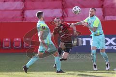 3. Liga - FC Ingolstadt 04 - 1. FC Kaiserslautern - Winkler Alexander (4 FCK) Fatih Kaya (9, FCI)