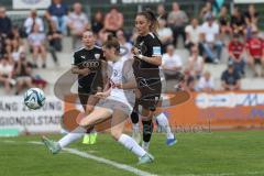2. Bundesliga Frauen - Saison 2023/24 - FC Ingolstadt 04 Frauen - Turbine Potsdam - Ivana Slipcevic (Nr.8 - FCI) - Schneider Kim weiss Potsdam - Foto: Meyer Jürgen