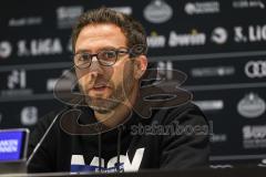 3. Liga; FC Ingolstadt 04 - MSV Duisburg; Pressekonferenz Interview Cheftrainer Boris Schommers (MSV)