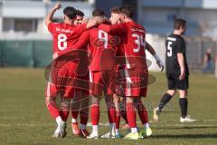 Kreisklasse - Saison 2024/25- Türkisch SV Ingolstadt - TSV Gaimersheim II - Der 1:0 Führungstreffer per Elfmeter durch Avni Avdijaj rot Türkisch - jubel - XXXXX - Foto: Meyer Jürgen