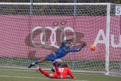 A-Junioren - Bundesliga Süd Fc Ingolstadt 04 - SC Freiburg - Der 2:2 Ausgleichstreffer durch Causevic Benjamin (Nr.10 - FC Ingolstadt A-Jugend) - Jantunen Jasso Torwart Freiburg - jubel -  Foto: Meyer Jürgen