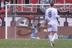 3. Liga; Rot-Weiss Essen - FC Ingolstadt 04; Torwart Boevink Pelle (26 FCI)