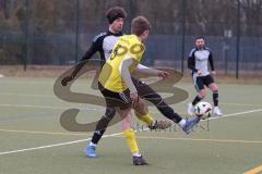 Freundschaftsspiel - Saison 2025/26 - TSV Ober./Unterhaunstadt -  TSV Neustadt  - Marco Ferstl gelb Neustadt - Alem Husejnovic grau Oberh.stadt - Foto: Meyer Jürgen