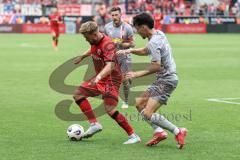 3. Liga; FC Ingolstadt 04 - SSV Jahn Regensburg; Yannick Deichmann (20, FCI) Oliveira Nicolas (25 SSV)