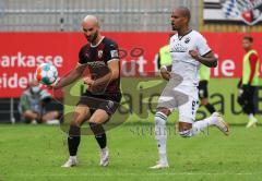 2.BL; SV Sandhausen - FC Ingolstadt 04 - Nico Antonitsch (5, FCI) Keita-Ruel Daniel (9 SVS)