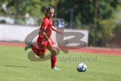 DFB - Pokal Frauen 1. Runde - Saison 2023/2024 - FC Ingolstadt 04 - FC Carl Zeiss Jena - Sarah Schauer (Nr.18 - FCI Frauen) - Foto: Meyer Jürgen