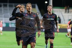 3. Liga; TSV Havelse - FC Ingolstadt 04; Tor Jubel Treffer 2:3 Führung Marcel Costly (22, FCI)Yann Sturm (7, FCI) Jonas Scholz (15, FCI)