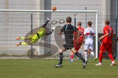 A-Junioren  Bundesliga - FC Ingolstadt 04 - VFB Stuttgart -  Saison 2022/2023- Bock Julian Torwart FCI - Foto: Meyer Jürgen