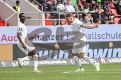 3. Liga; FC Ingolstadt 04 - SC Verl; Tobias Schröck (21, FCI) Donald Nduka (42, FCI)