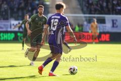 3. Liga; Erzgebirge Aue - FC Ingolstadt 04; Ryan Malone (16, FCI) Hoffmann Tim (19 Aue)