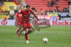 3. Liga; FC Ingolstadt 04 - Alemannia Aachen; Max Besuschkow (17, FCI)