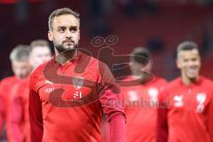 3. Liga; FC Ingolstadt 04 - SC Verl; vor dem Spiel David Kopacz (29, FCI)