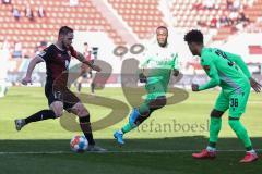 2.BL; FC Ingolstadt 04 - SV Sandhausen; Michael Heinloth (17, FCI) Berko Erich (11 SVS) Okoroji Chima (36 SVS)