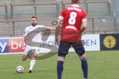 3. Liga - SpVgg Unterhaching - FC Ingolstadt 04 - Marc Stendera (10, FCI) Dombrowka Max (8 SpVgg)