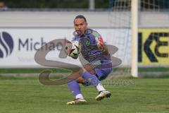 Bezirksliga - Saison 2025/26 - TSV Ober./Unterhaunstadt - SVA Palzing - Torwart Ali Cakmakci (Nr.1 - TSV Ober-/Unterh.stadt) - XXXXX - Foto: Meyer Jürgen