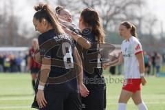 2. Bundesliga Frauen - Saison 2024/25 - FC Ingolstadt 04 Frauen - SC Freiburg II - Der 1:0 Führungstreffer durch Emma Kusch (Nr.9 - FCI Frauen) - jubel - Foto: Meyer Jürgen