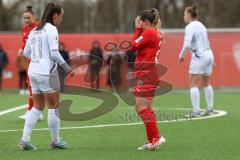 2. Bundesliga Frauen - Saison 2023/24 - FC Ingolstadt 04 Frauen - FC Carl Zeiss Jena - Reininger Pija (Nr.21 - FCI) - enttäuscht - ärgert sich - Juckel Nelly weiss Jena - Foto: Meyer Jürgen