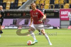 2.BL; Dynamo Dresden - FC Ingolstadt 04, Warmup Stefan Kutschke (30, FCI)