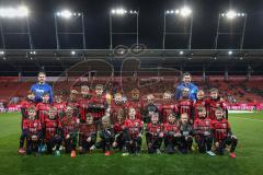 3. Liga; FC Ingolstadt 04 - Hallescher FC; Einlaufkinder, Kids Verein