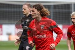 3. Liga; FC Viktoria Köln - FC Ingolstadt 04; vor dem Spiel Tim Civeja (8, FCI)