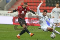 3. Fußball-Liga - Saison 2020/2021 - FC Ingolstadt 04 - FC Viktoria Köln - Fatih Kaya (#9,FCI)  - Foto: Meyer Jürgen