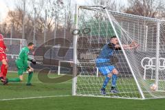 2.BL; Testspiel; FC Ingolstadt 04 - Würzburger Kickers; Tor Stefan Kutschke (30, FCI) Abseits Torwart Bonmann Hendrik (1 FWK)