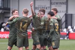 3. Liga; SC Verl - FC Ingolstadt 04; Tor Jubel Treffer Simon Lorenz (32, FCI) Max Plath (14 FCI) Mladen Cvjetinovic (19, FCI) Sebastian Grönning (11, FCI) Deniz Zeitler (38, FCI) Benjamin Kanuric (8, FCI)