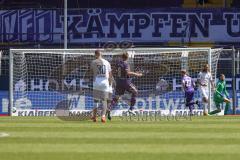 Relegation 2 - VfL Osnabrück - FC Ingolstadt 04 - Tor 1:0 Kerk Sebastian (37 VfL) Torwart Fabijan Buntic (24, FCI) keine Chance