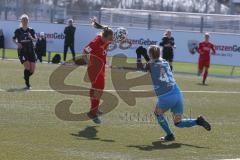 2. Frauen-Bundesliga Süd - Saison 2020/2021 - FC Ingolstadt 04 - FC Würzburger Kickers - Der 3:0 Führungstreffer durch Maier Ramona rot FCI - jubel - Johann Hannah Torwart Würzburg - Foto: Meyer Jürgen