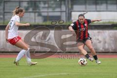 2. Bundesliga Frauen - Saison 2024/25 - FC Ingolstadt 04 Frauen - FSV Gütersloh - Pija Reininger (Nr.21 - FCI Frauen) - Tellenbröker Maren weiss Gütersloh - Foto: Meyer Jürgen