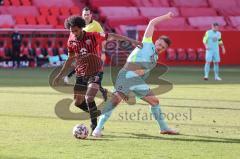 3. Liga - FC Ingolstadt 04 - 1. FC Kaiserslautern - Francisco Da Silva Caiuby (13, FCI) Zweikampf