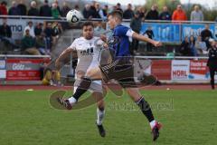 Kreisliga - Saison 2022/2023 - TSV Gaimersheim - FC Sandersdorf - Jan Witek weiss Gaimersheim - Michael Detling blau Sandersdorf - Foto: Meyer Jürgen