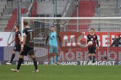 2.BL; FC Ingolstadt 04 - Hannover 96; 0:1 Tor Lukas Hinterseer (17 Han) Enttäuschung Torwart Fabijan Buntic (24, FCI) Denis Linsmayer (23, FCI) Maximilian Beister (11, FCI) Nils Roeseler (13, FCI)