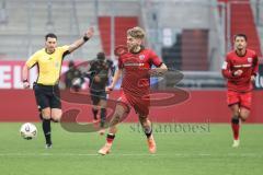 3. Liga; FC Ingolstadt 04 - Rot-Weiss Essen; Alleingang Max Plath (14 FCI) Fredrik Carlsen (8, FCI)