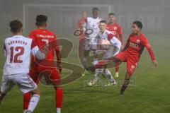 B - Junioren - Bayernliga - U17 - FC Ingolstadt 04 - 1. FC Nürnberg II - Jackson Taysir rot FC Ingolstadt -  Foto: Meyer Jürgen