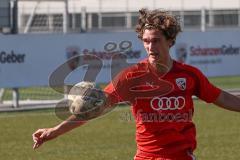 Bayernliga Süd - Saison 2022/2023 - FC Ingolstadt 04 - FC Deisenhofen - Juan Ignacio Cabrera (Nr.27 - FCI II) - Foto: Meyer Jürgen