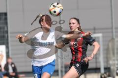 2. Bundesliga Frauen - Saison 2024/25 - FC Ingolstadt 04 Frauen - SC Sand - Nadja Burkhard (Nr.7 - FCI Frauen) - Griß Tabea weiss Sand - Foto: Meyer Jürgen