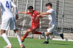 A-Junioren Bundesliga  - Saison 2023/24 - A-Junioren - FC Ingolstadt 04 - 1.FC Heidenheim - Berk Baran (Nr.26 FCI) - XXXXX - Foto: Meyer Jürgen