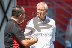 3. Liga; FC Ingolstadt 04 - Würzburger Kickers; Rigo Hof, Scouting (FCI) Sportrdirektor Harald Gärtner (FCI)