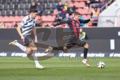 3. Liga; FC Ingolstadt 04 - SV Sandhausen; Gustav Christensen (24, FCI) Torchance verpasst Stolze Sebastian (36 SVS)