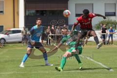 Vorbereitungsspiel - Testspiel - FC Ingolstadt 04 - VFB Eichstätt  - Udebuluzor Michael (#44 FCI) - Junghans Felix Torwart Eichstätt - Foto: Jürgen Meyer