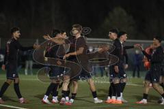 *** Bayernliga Nord - Saison 2025/26 - FC Ingolstadt 04 II - ASV Neumarkt - Emre Gül (Nr.7 - FC Ingolstadt II) mit dem 1:0 Führungstreffer - jubel - Foto: Meyer Jürgen