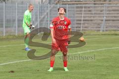A-Junioren - Bundesliga Süd Fc Ingolstadt 04 - Eintracht Frabkfurt -  Hot Valentin rot FCI mit einer Torchance - Obert Juri Torwart Frankfurt - Foto: Meyer Jürgen
