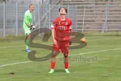 A-Junioren - Bundesliga Süd Fc Ingolstadt 04 - Eintracht Frabkfurt -  Hot Valentin rot FCI mit einer Torchance - Obert Juri Torwart Frankfurt - Foto: Meyer Jürgen