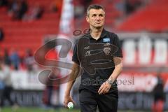 3. Liga; FC Ingolstadt 04 - 
Arminia Bielefeld; vor dem Spiel Cheftrainer Michael Köllner (FCI)