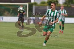 Landesliga - Saison 2025/26 - SV Manching - FC Memmingen II - Fabian  Neumayer (Nr.9 - SV Manching) - XXXXX - Foto: Meyer Jürgen