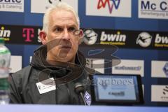 3. Liga; SV Waldhof Mannheim - FC Ingolstadt 04; Pressekonferenz Cheftrainer Christian Neidhart (WM)