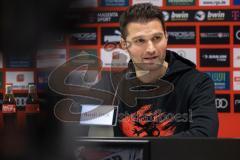 3. Liga; FC Ingolstadt 04 - Neuer Trainer Cheftrainer Guerino Capretti (FCI), erste Pressekonferenz